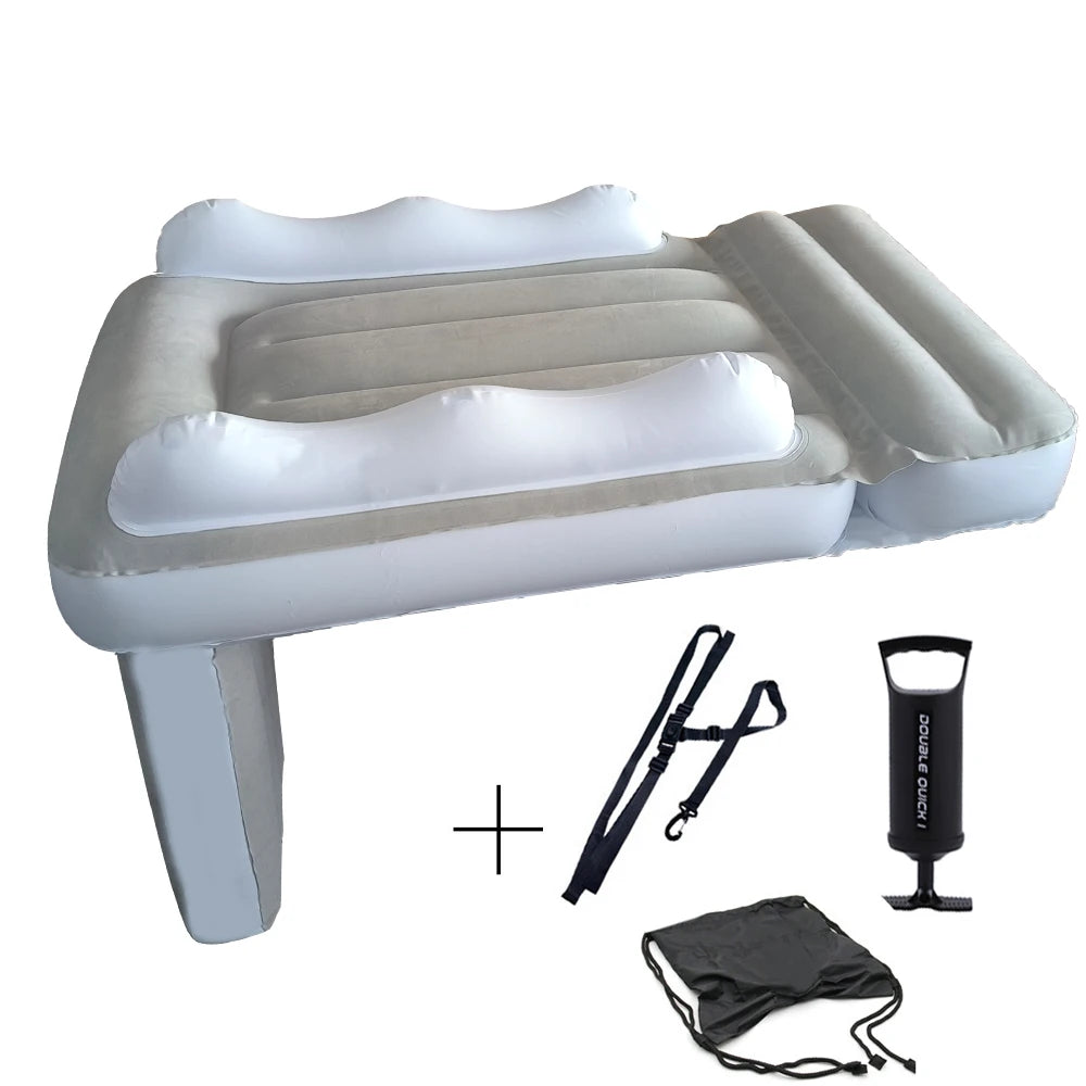Kids Car Rear Inflatable Mattress - Portable & Cozy